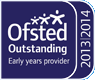 Ofsted Outstanding Early Years Provider 2013/2014